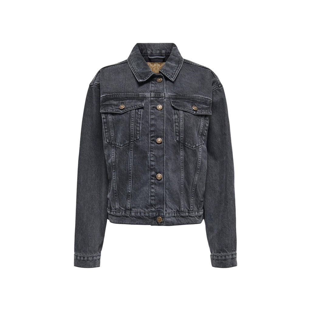 Giacca denim grey