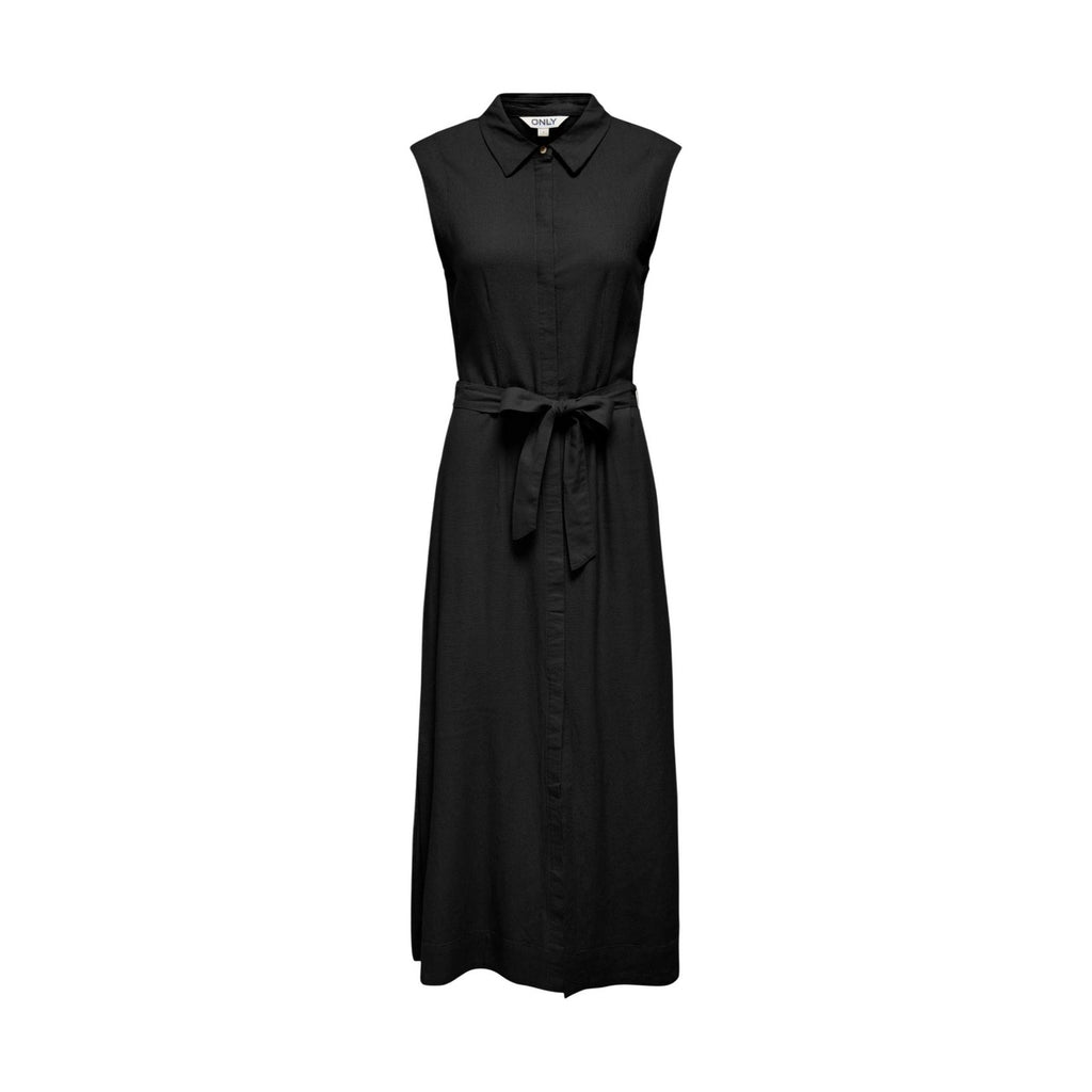 Abito midi con cintura