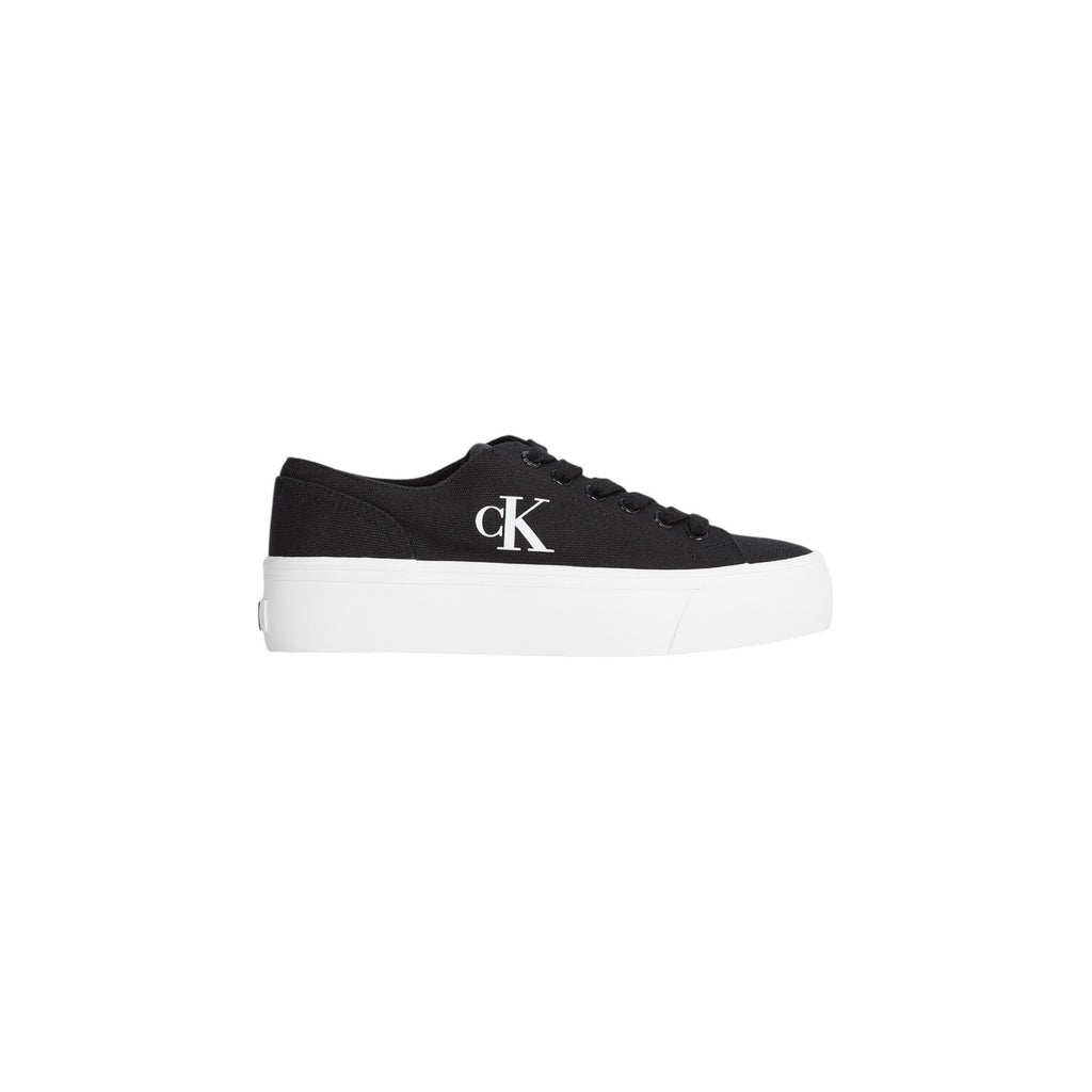 Sneakers CK logo beige