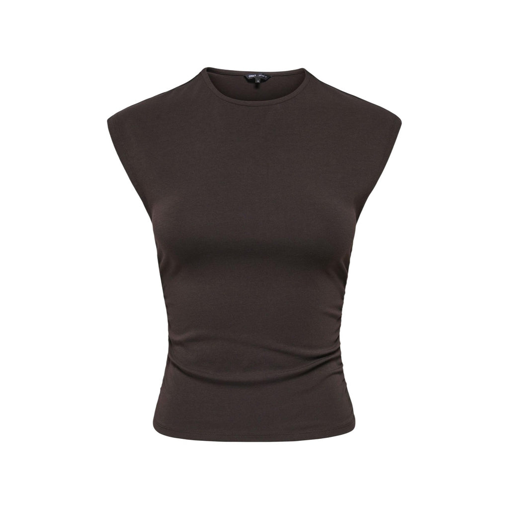 Top con spalle strutturate