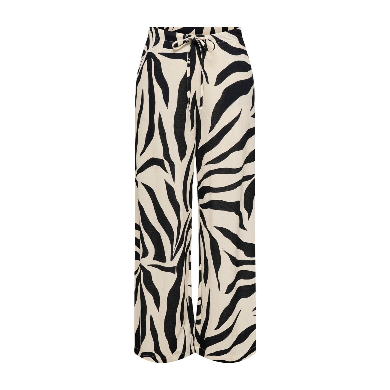 Pantalone palazzo stampa zebra