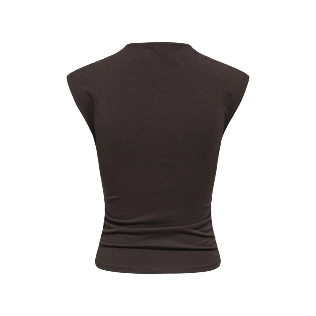 Top con spalle strutturate
