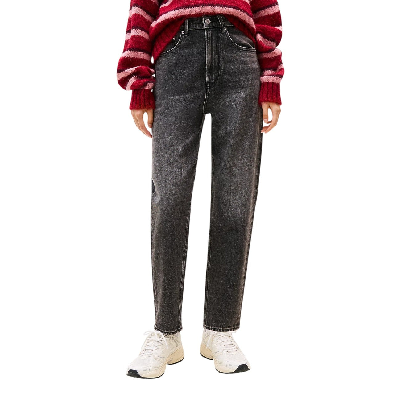 Jeans straight fit antracite
